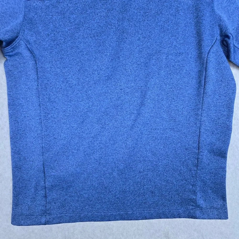 The North Face Mens Medium Blue Canyonlands 1/2 Zip Fleece Jacket